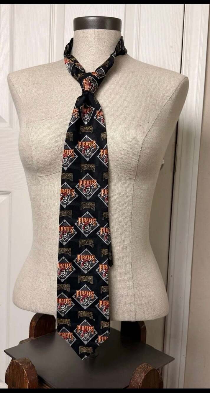 Ralph Marlin Pittsburgh Pirates 1997 Silk Neck Tie